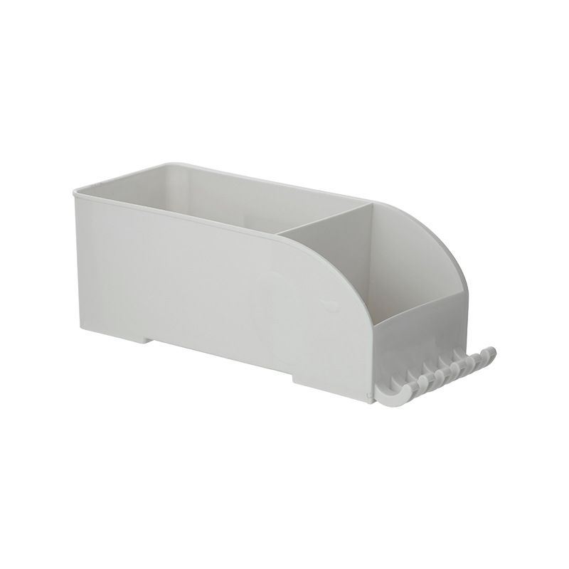 Multi-functional suction cup storage rack, bathroom washbasin, cosmetic storage rack, wall-mounted suction storage rack without drilling holes Item Picture