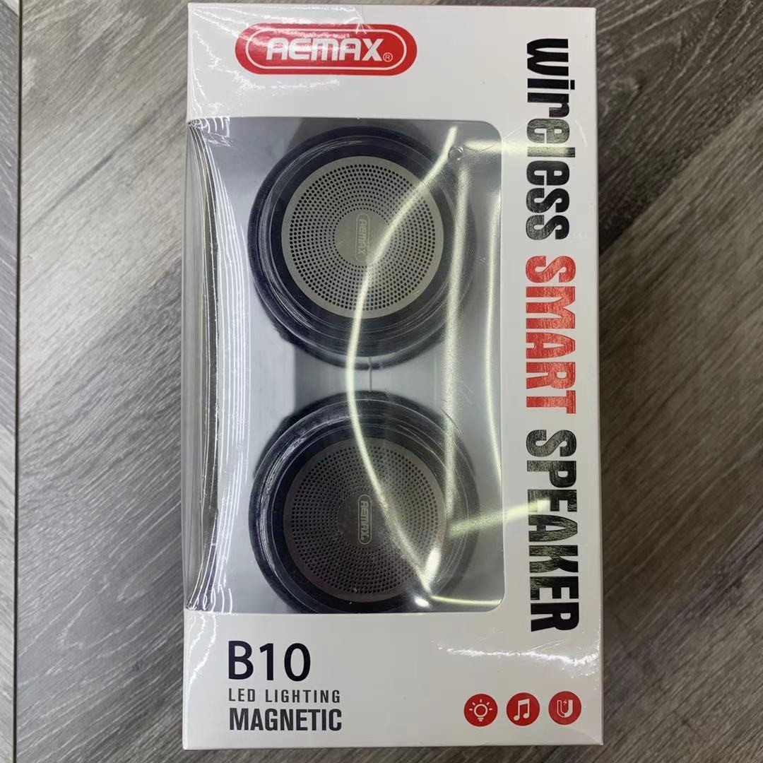 新款B10带灯小音箱 蓝牙音箱带灯 tws对连磁吸便携小音响 2个详情图7