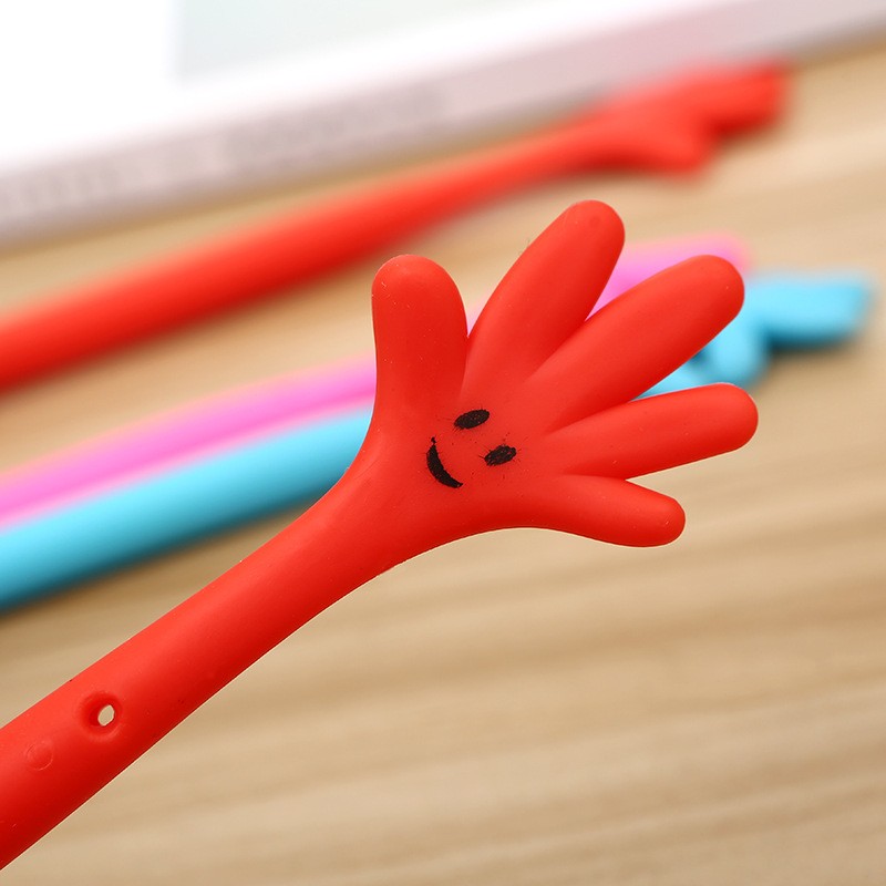 Wholesale of new Korean finger-creative student stationery, gel pens, office supplies and signature pens Specification drawing