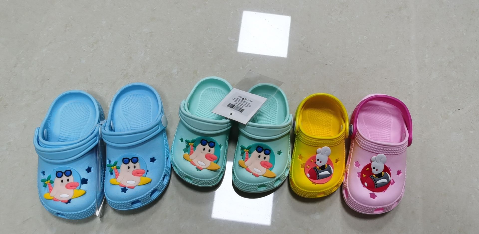 New cartoon inflated garden shoes for kids