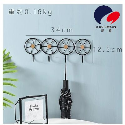 Creative hook no punch wall Bedroom living room hanger door porch wall cute hanger A1060