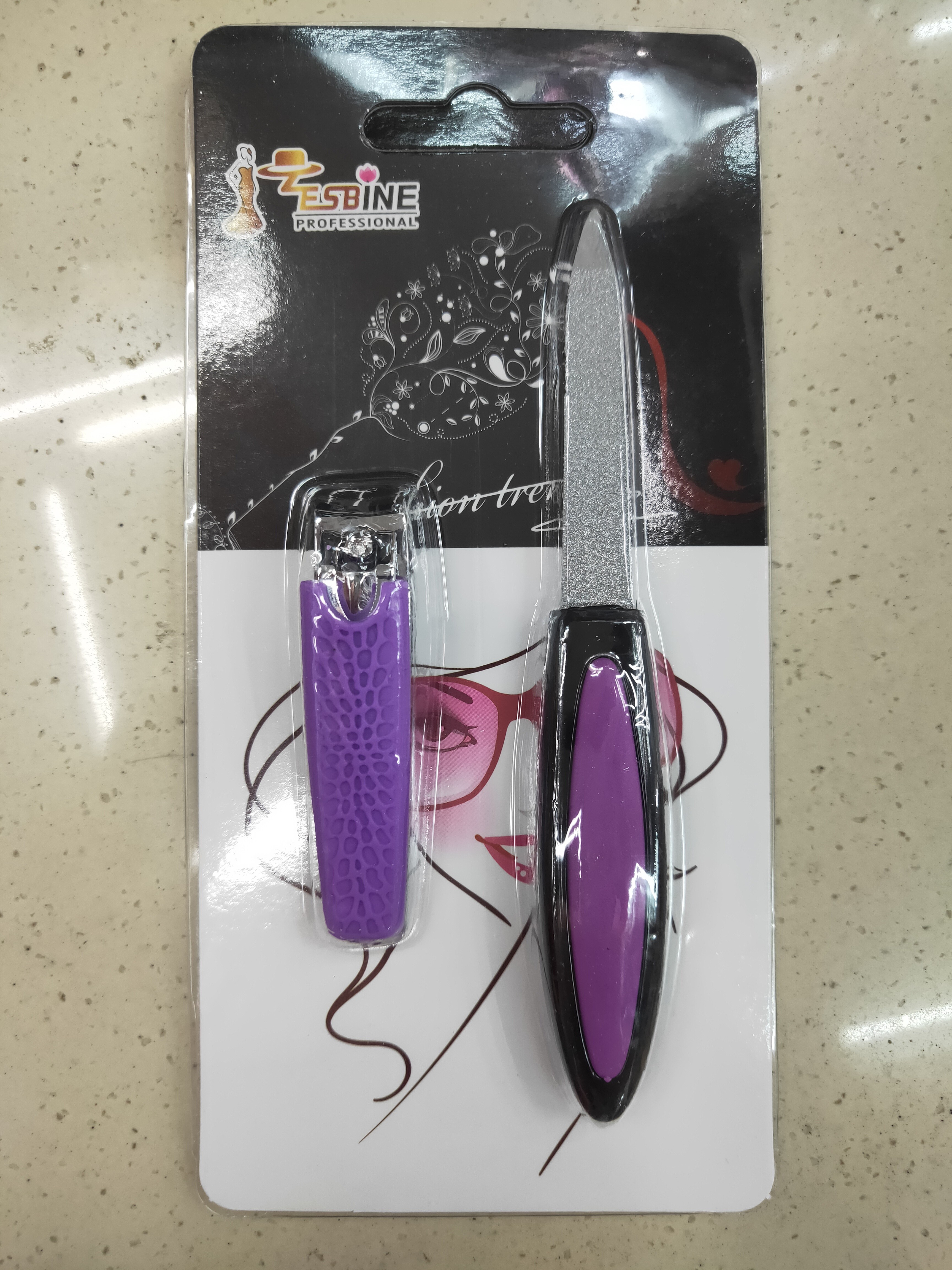 26414仙得丽化妆工具J-2B#美甲工具套装指甲钳单用指甲锉详情2