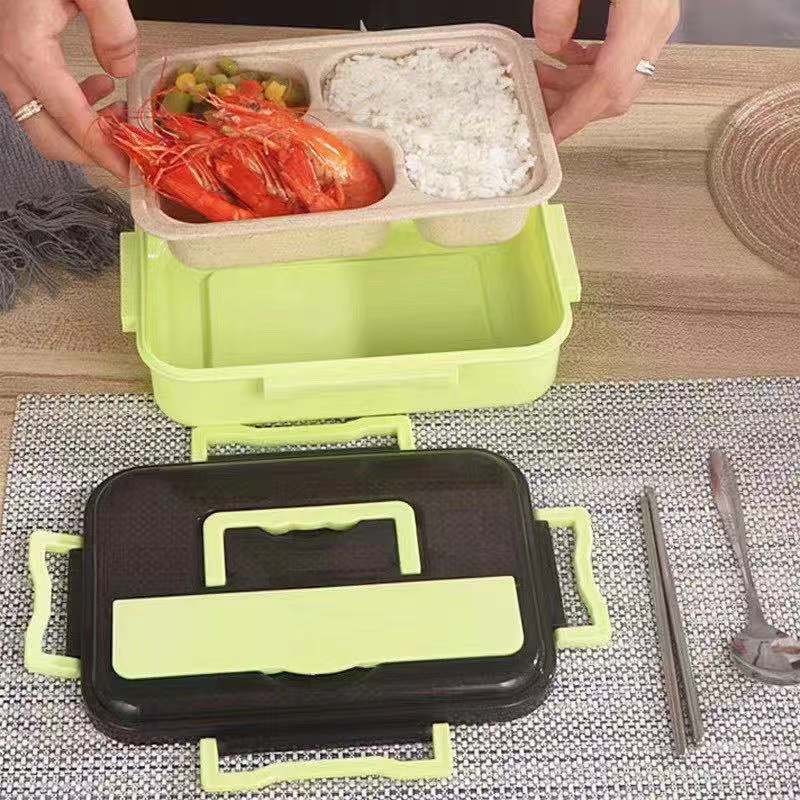Four-Sided Environmental Protection Insulation Multi-Compartment Portable Lunch Box undefined
