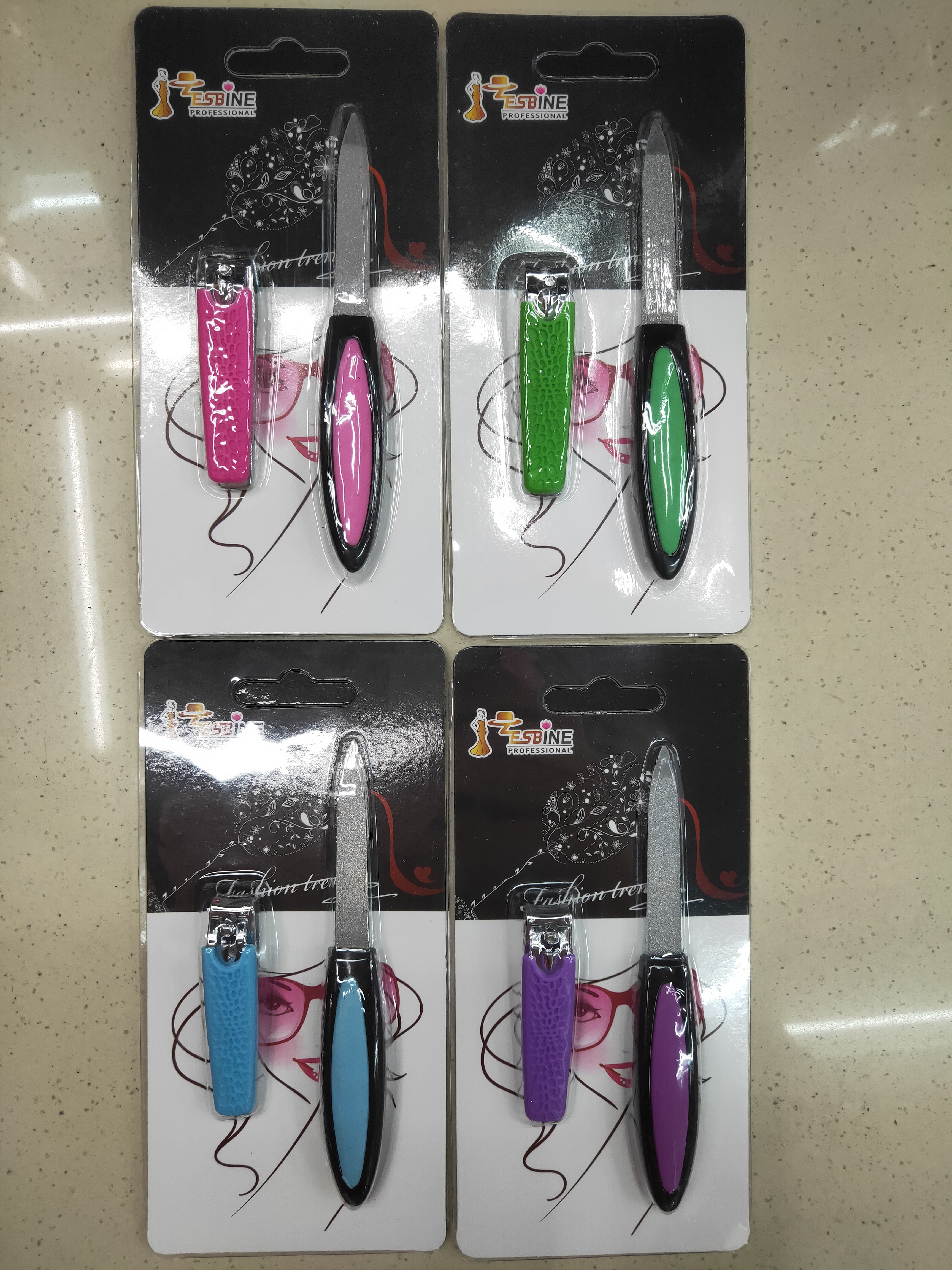 26414仙得丽化妆工具J-2B#美甲工具套装指甲钳单用指甲锉详情1