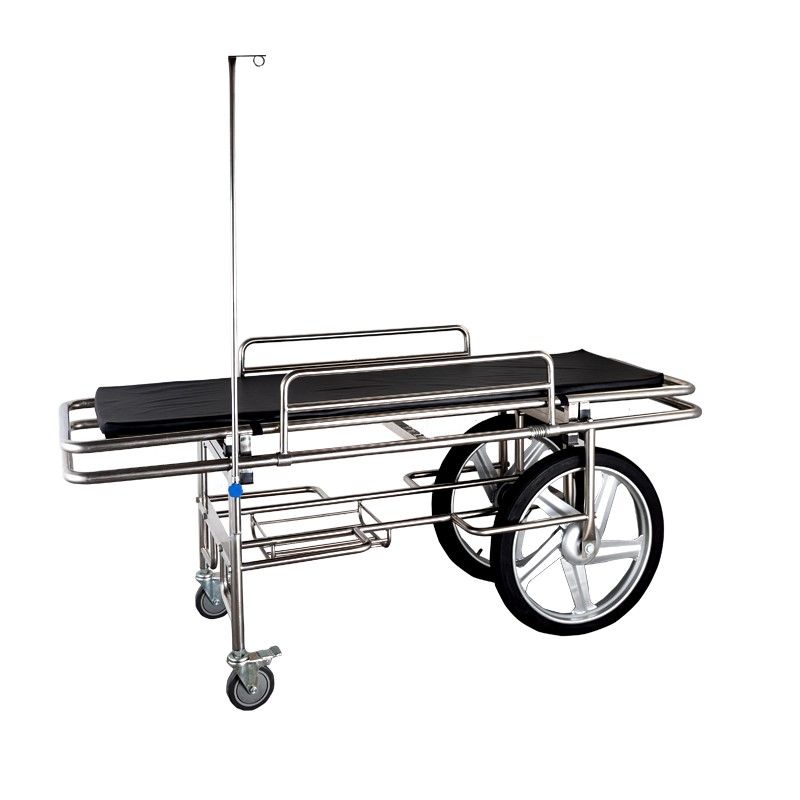Stainless steel thickened lift stretcher operating room transfer vehicle ambulance transfer trolley instrument vehicle hospital ambulance