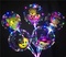 网红波波球透明带灯儿童卡通球中球发光气球闪光广场地推热卖图