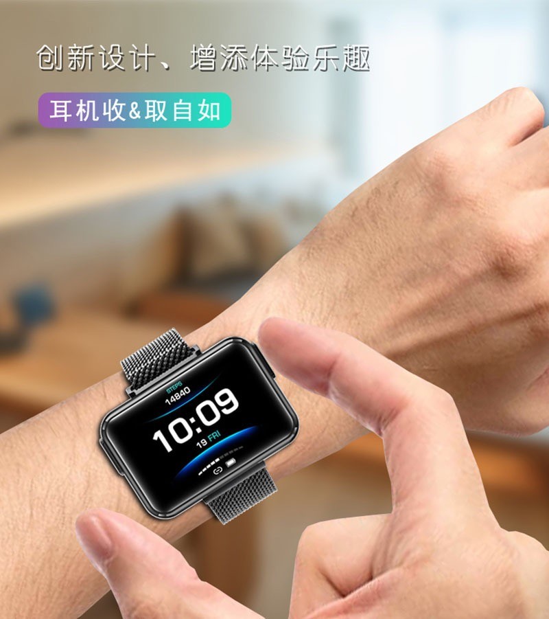 The new cross-border N32 Bluetooth calling smart bracelet, TWS earphone and two-in-one sports watch detail image 7