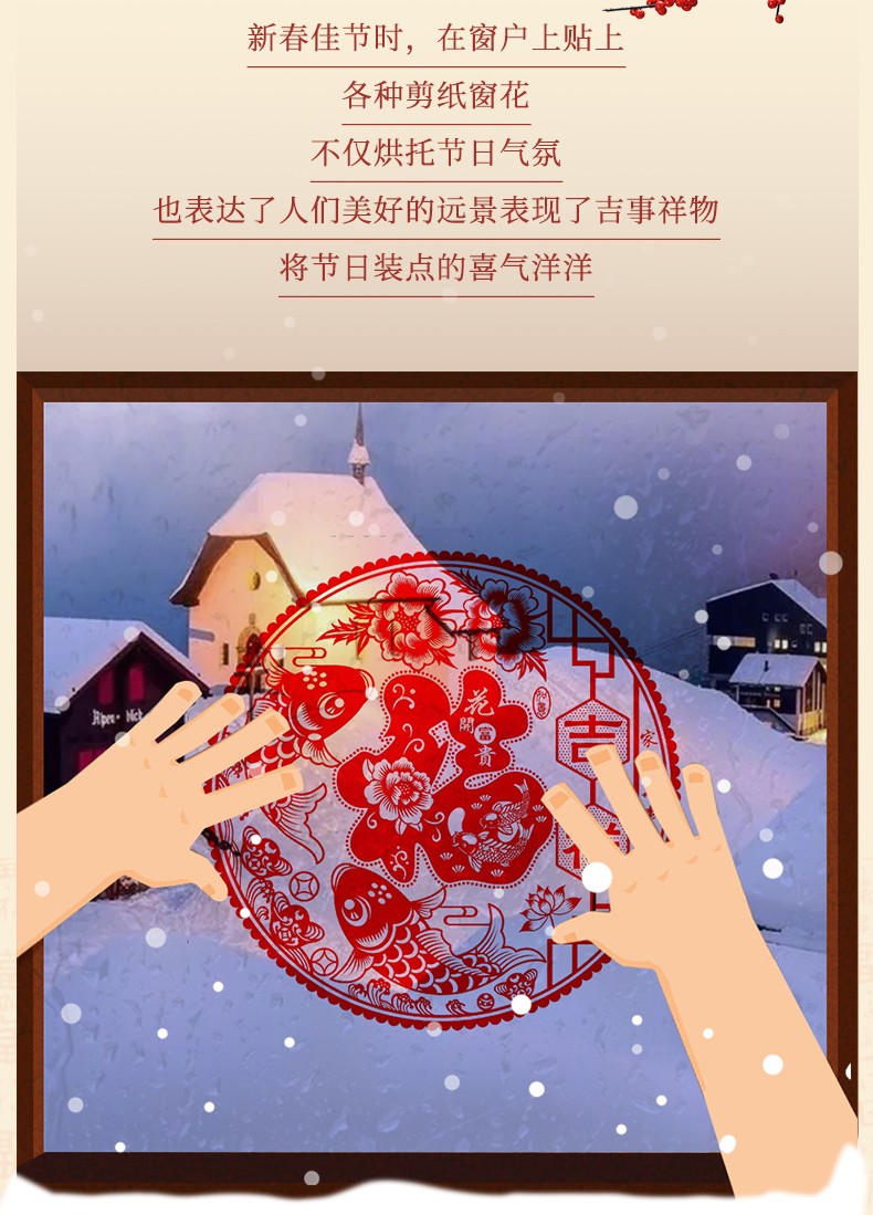 "Generations of Good Fortune Couplet Gift Pack, Blessing Year Gift Box. detail image 9