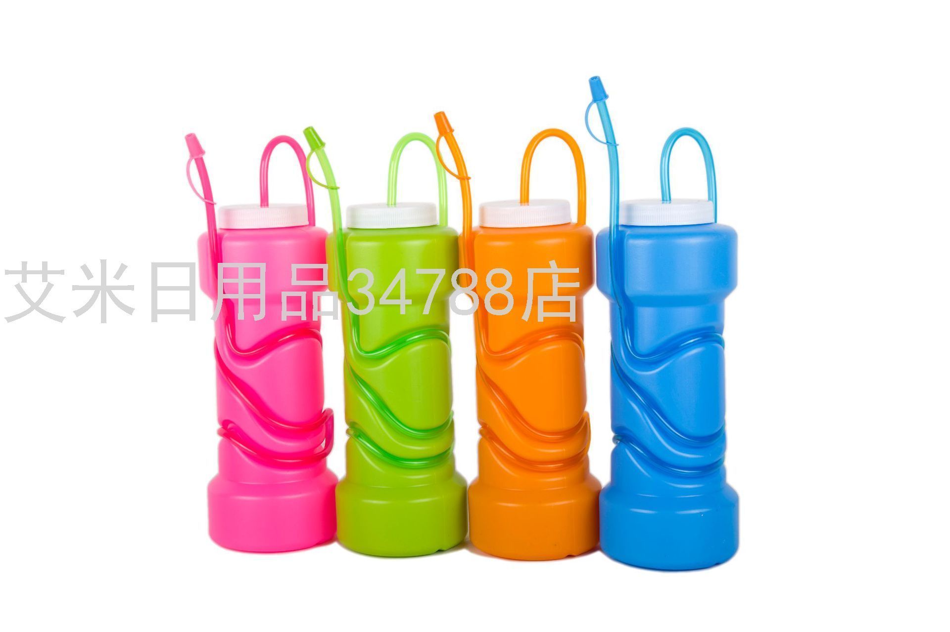 Cy-food grade PE210 plastic Creative Tubular cup Art sippy cup