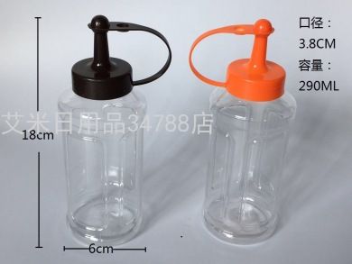 CY-PET A-8塑料透明挤酱瓶果酱瓶番茄酱瓶