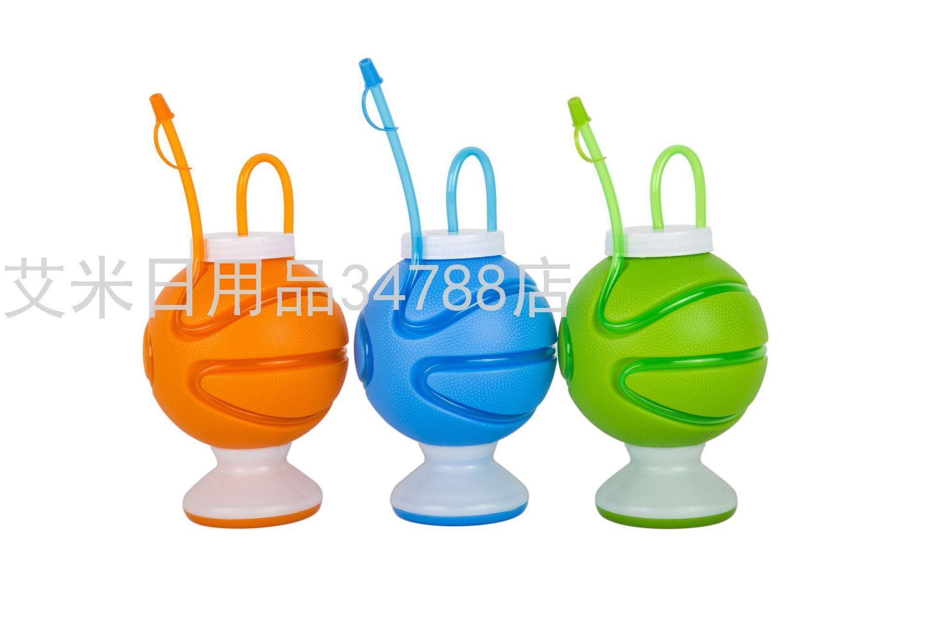 CY-PE301 plastic basketball Sippy cup Creative Sippy cup Artistic pippy cup Drink cup