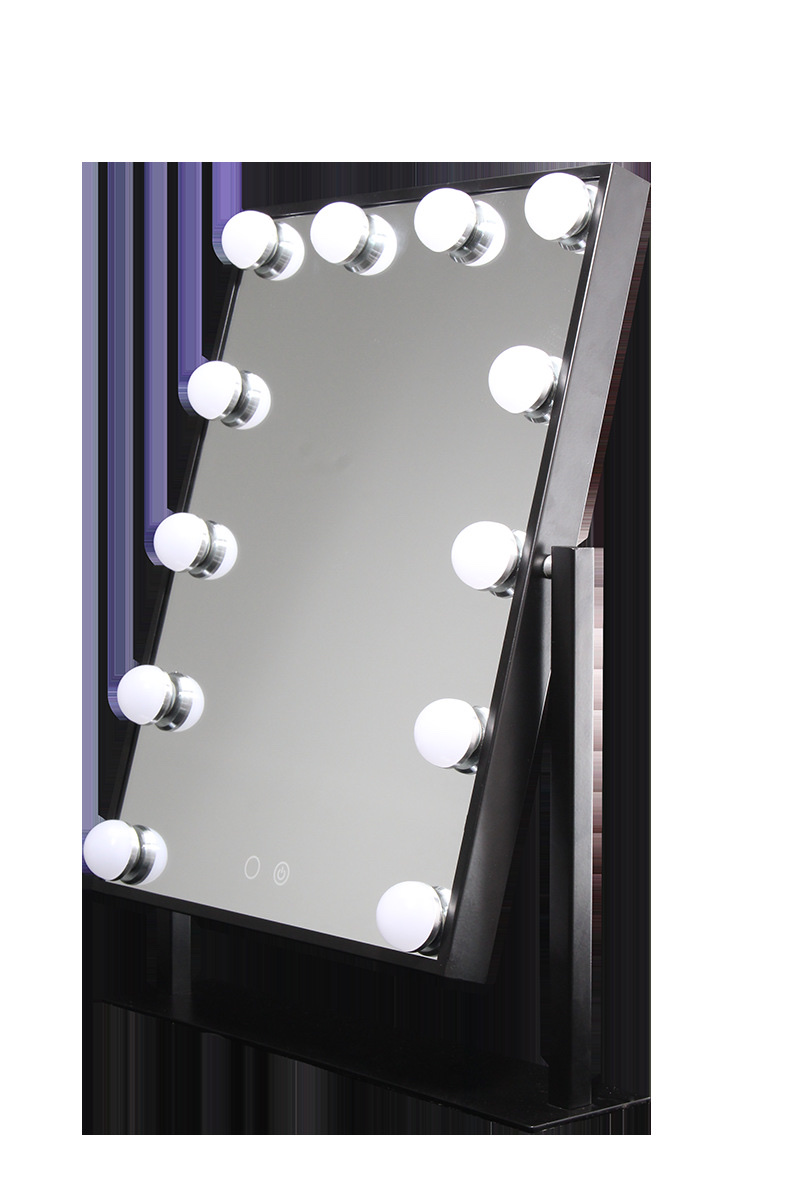 时尚LED12个球泡灯铁艺台镜led台式单面镜详情图5