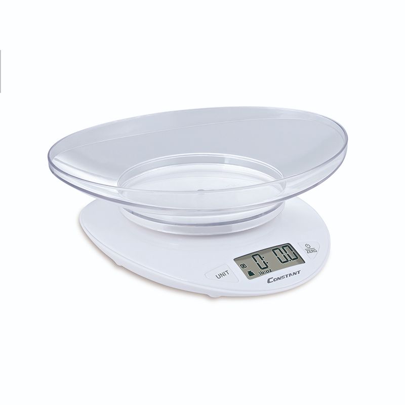 [Constant-244B]电子厨房秤带托盘食物烘焙秤迷你小型称电子称