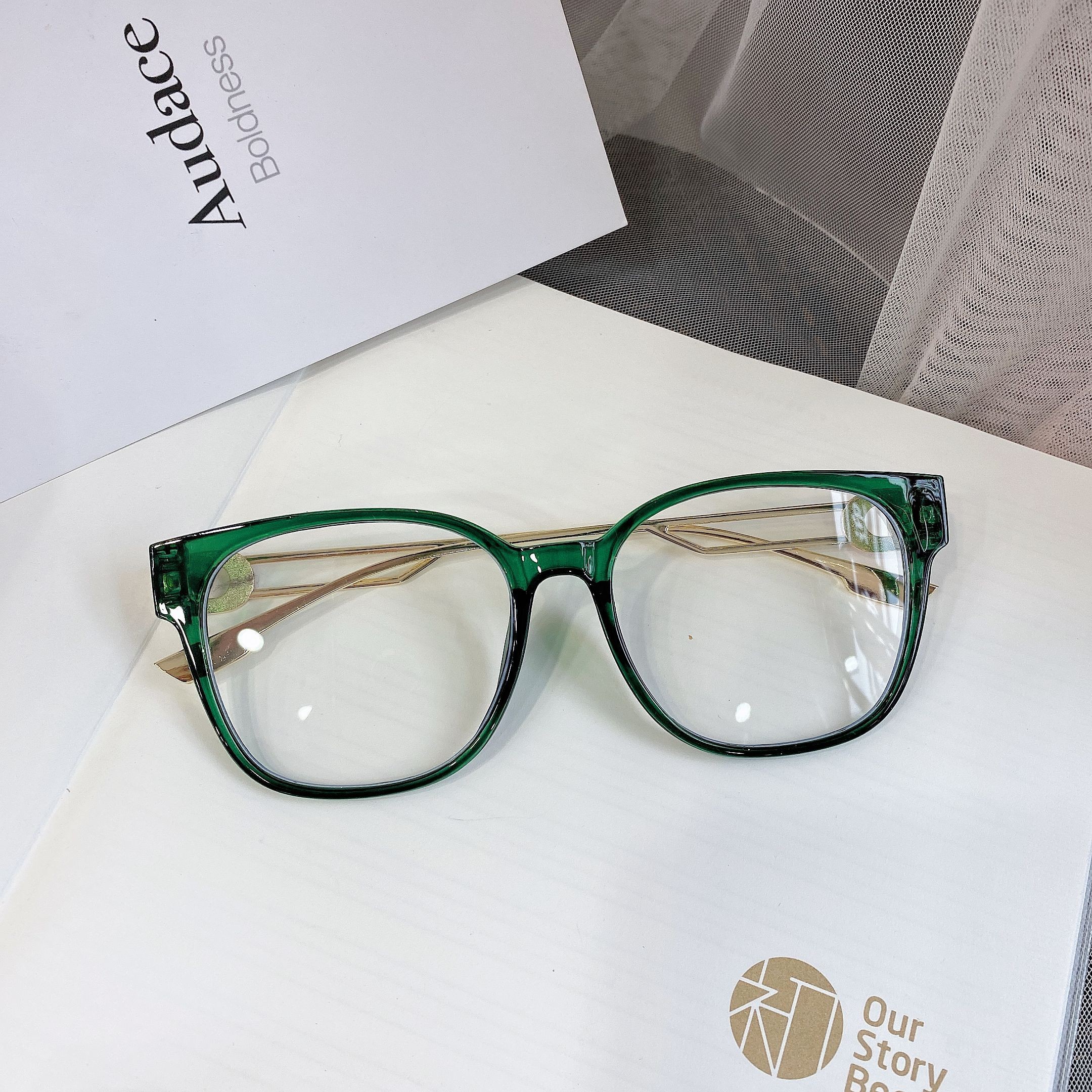 时尚新款平光镜仿眼镜框批发 大框学生眼镜架厂家直销详情图6