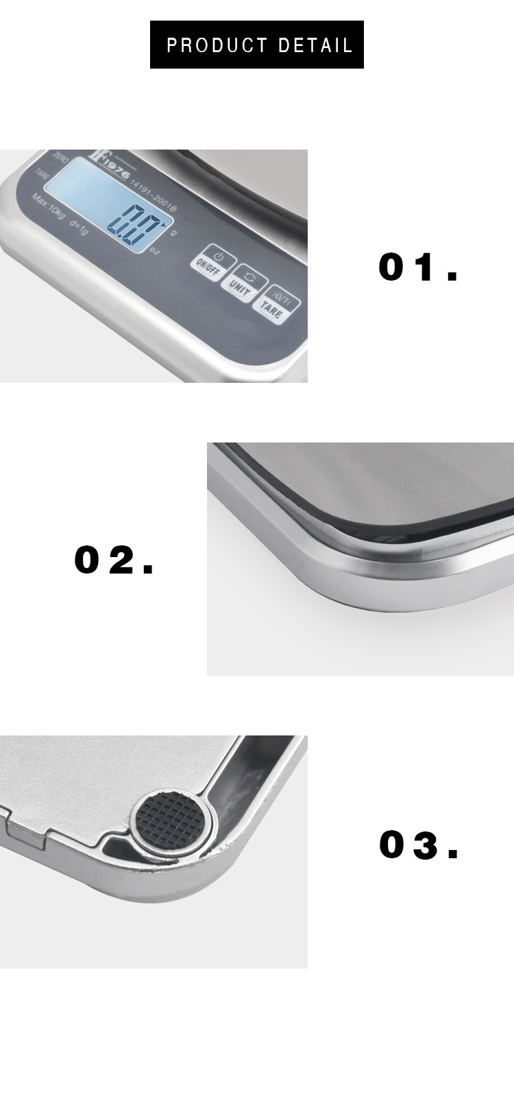 [FF1976-2001B]电子家用厨房秤带背光屏显小型家用烘焙秤电子称详情图5