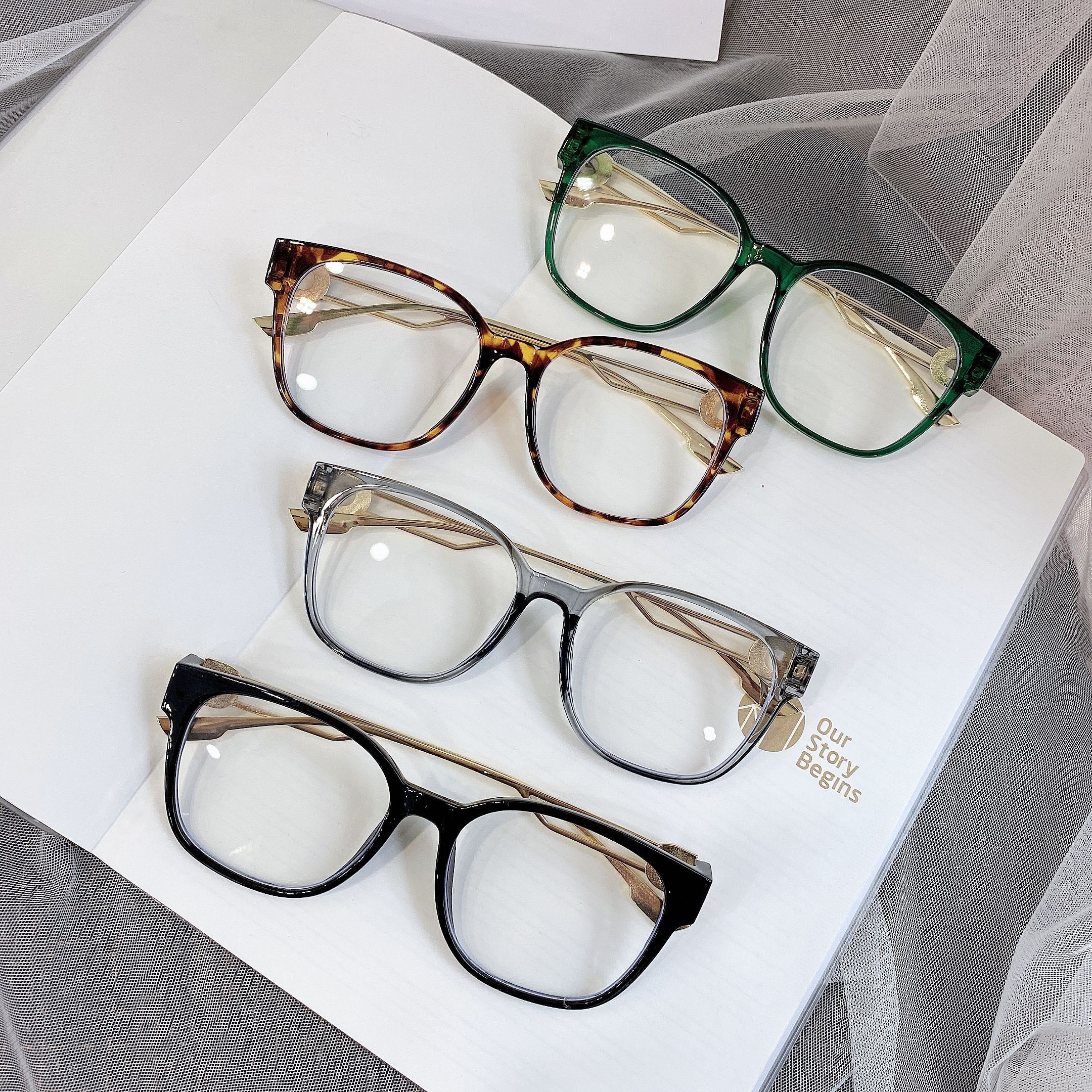 时尚新款平光镜仿眼镜框批发 大框学生眼镜架厂家直销详情图12