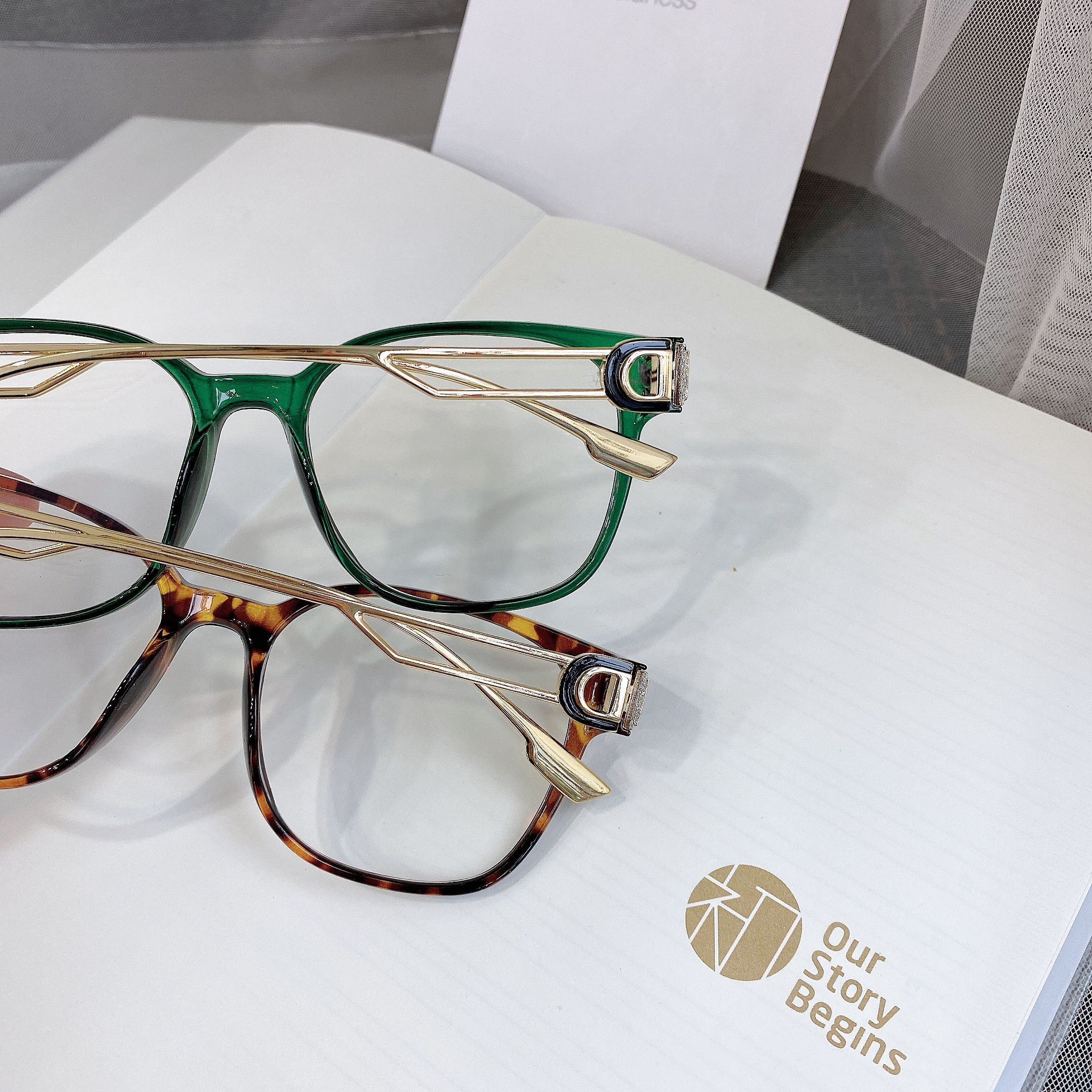 时尚新款平光镜仿眼镜框批发 大框学生眼镜架厂家直销详情图4