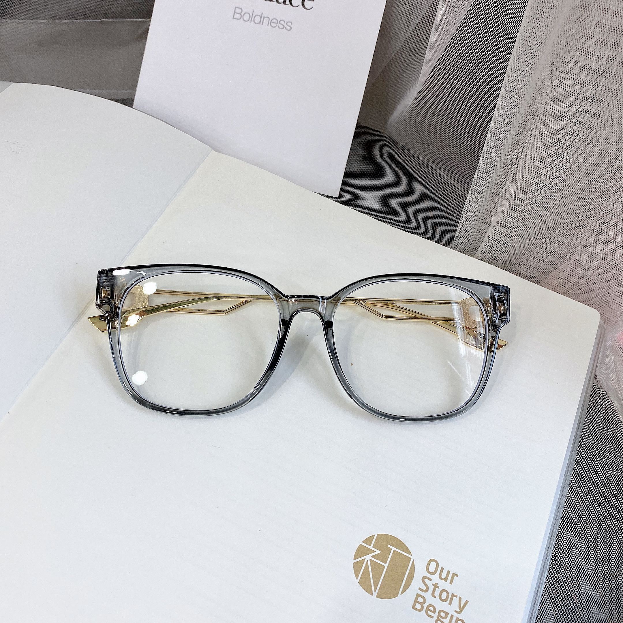 时尚新款平光镜仿眼镜框批发 大框学生眼镜架厂家直销详情图9