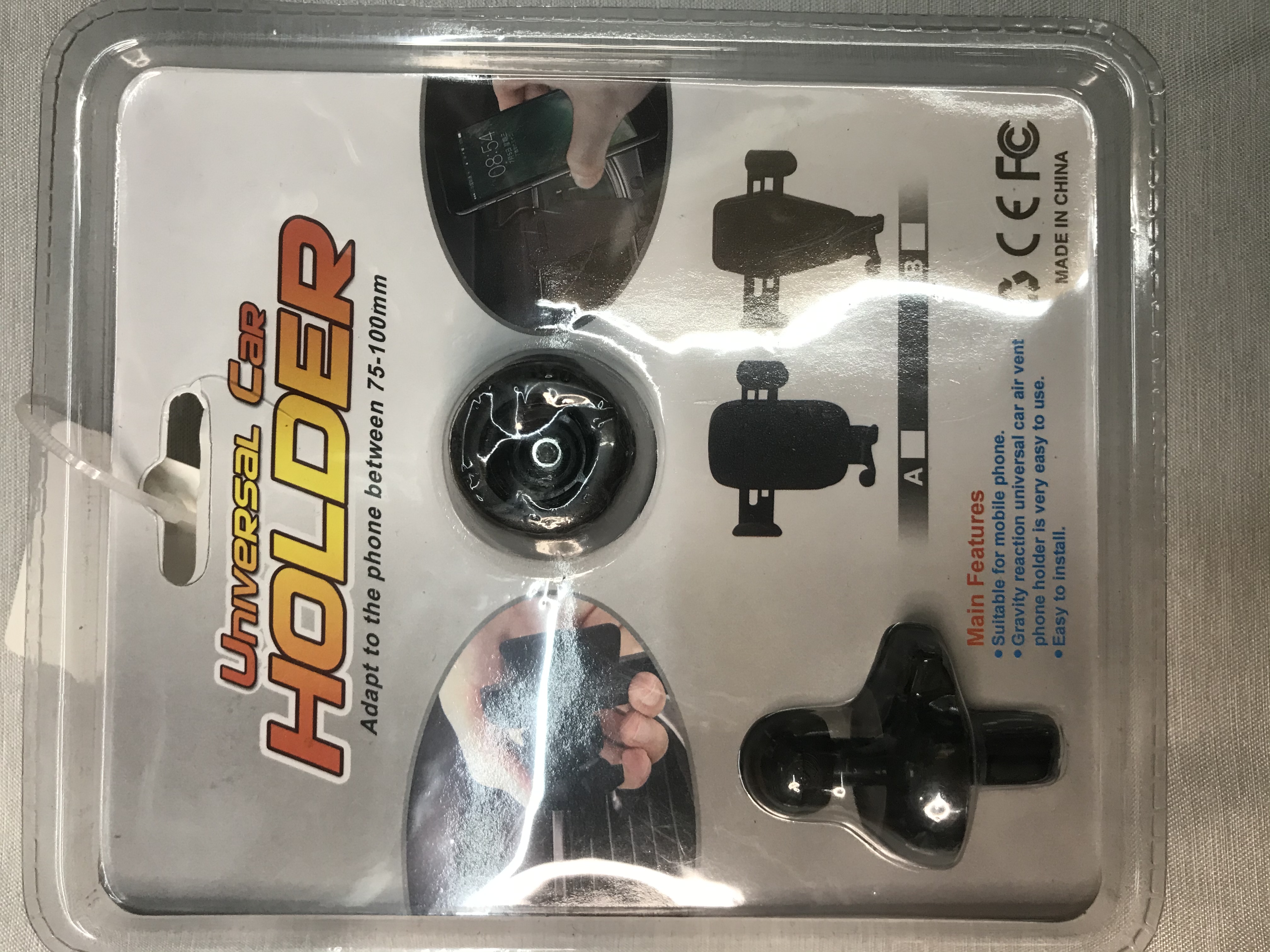 车载手机支架风口 车用手机内饰支架通用支架 风口支架详情图3