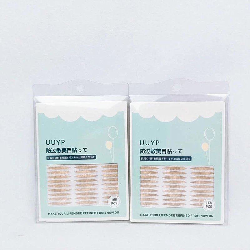 Lace double eyelid tape Natural eye stick blue anti-allergy double eyelid tape