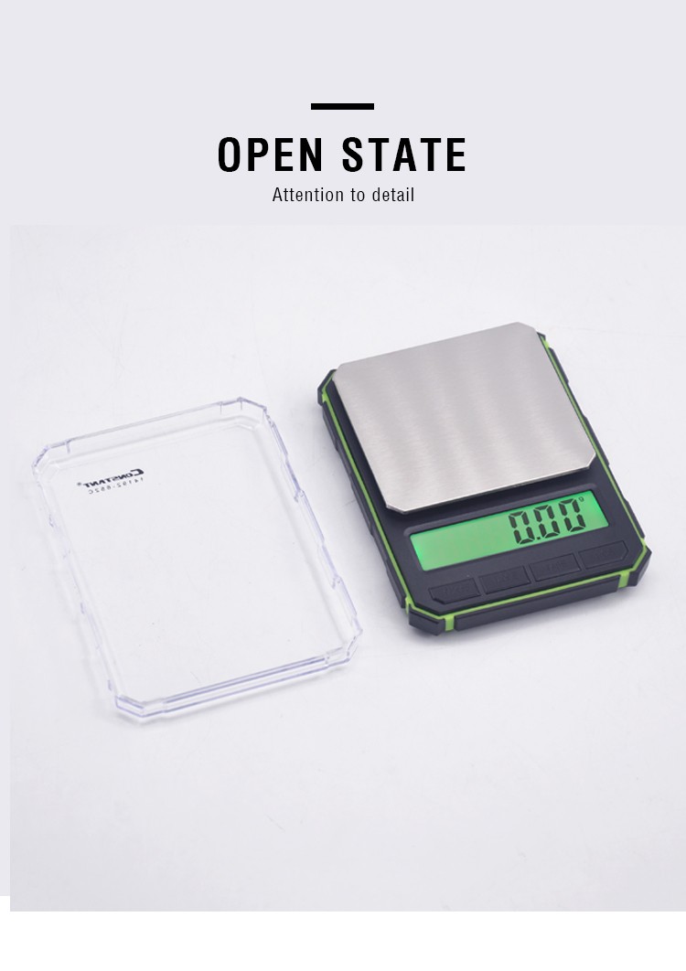 [Constant-652C]新款大秤面便携珠宝秤口袋秤电子秤0.01g/0.1g电子珠宝秤称黄金详情图4