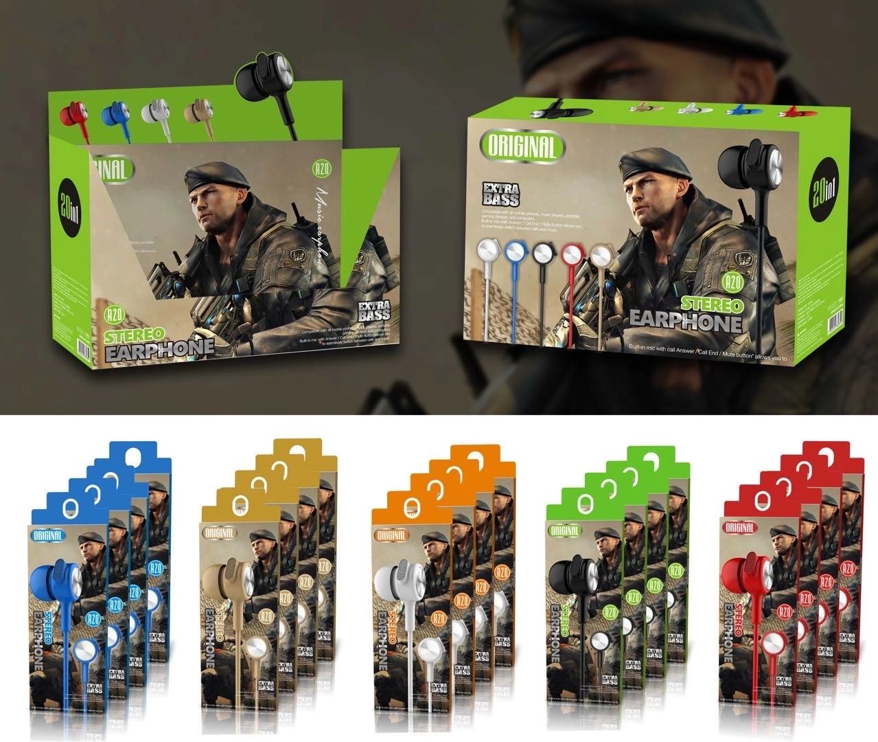 Guangdong SUOGE mobile phone Headphones R20