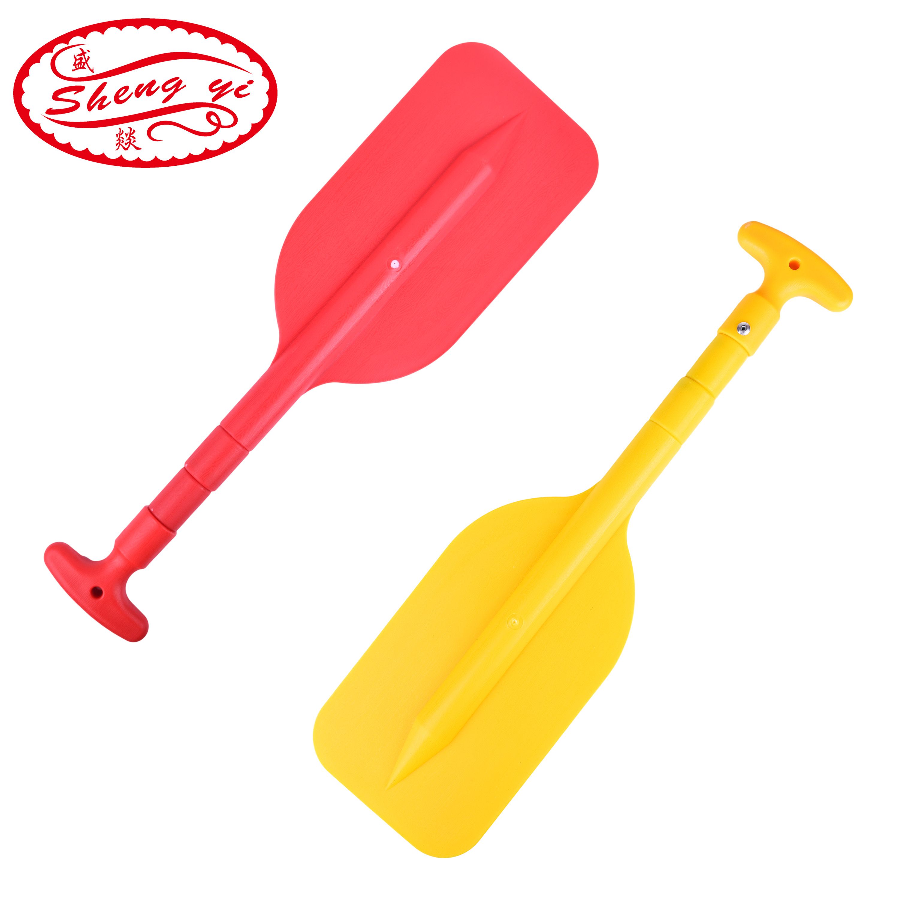 Cross-border hot selling aluminum alloy paddle telescopic portable paddle water outdoor sports gifts customized 54-106cm thumbnail