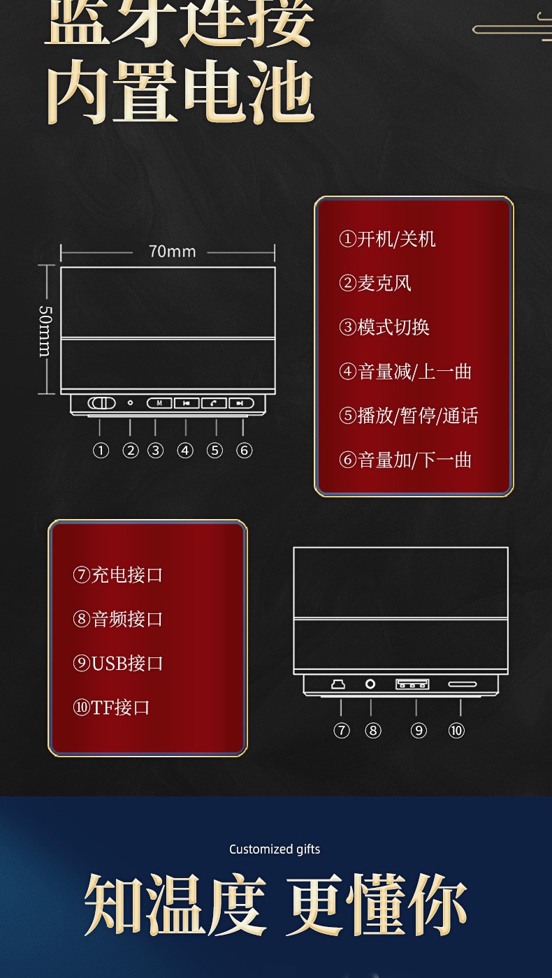 创意公司年会商务活动礼品实用礼物赠品定制企业送礼员工客户详情图8