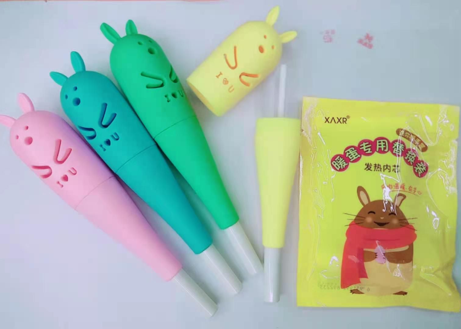 New creative cute Rabbit warm baby neutral pen in winter hand warmer baby Rabbit neutral pen hand warmer pen