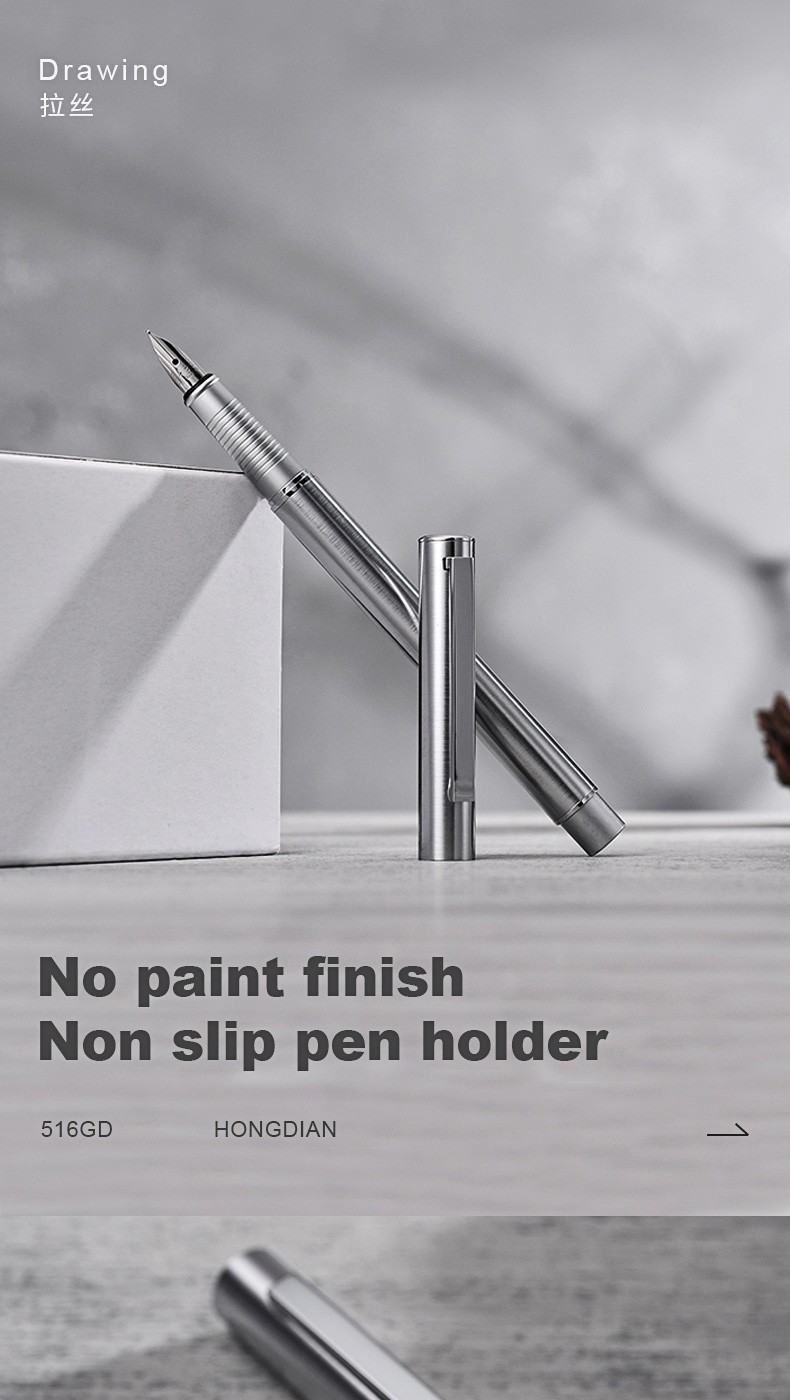 钢笔简约铱金笔尖商务办公男士礼盒女生复古练字成人用笔礼物送礼详情图6