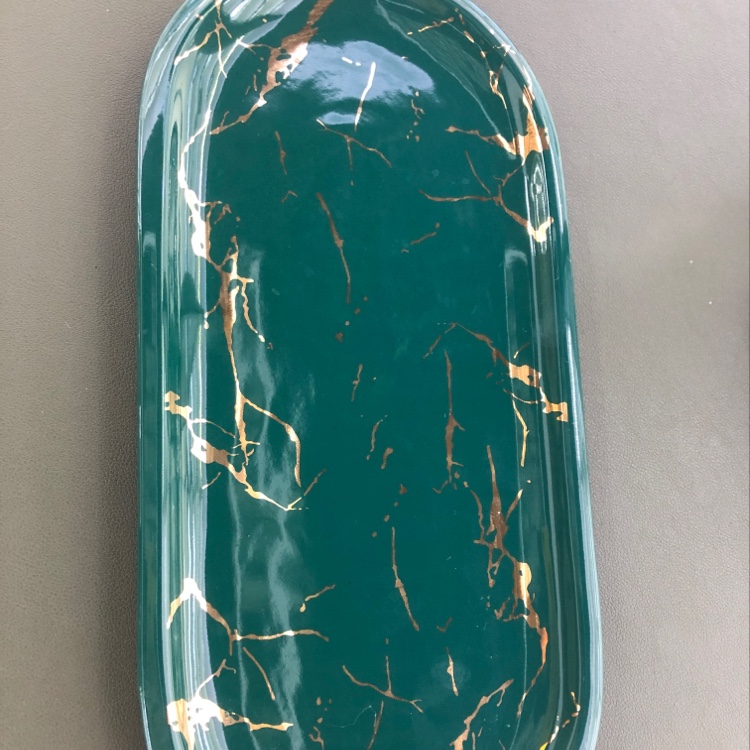 墨绿色椭圆盘大号辉宝工艺04