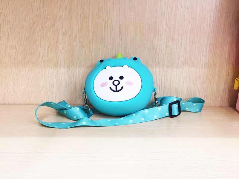 硅胶包零钱包恐龙包玩具包详情图3