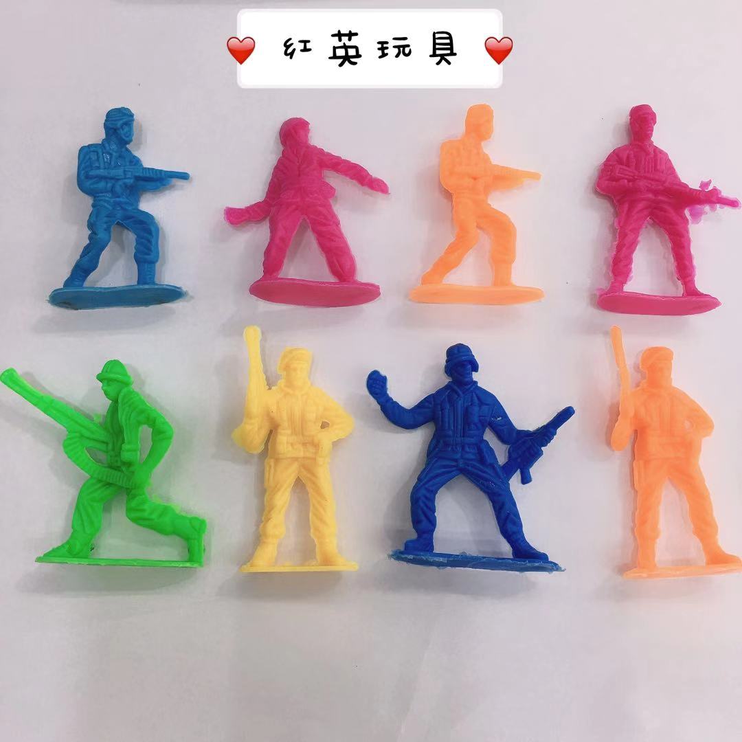 2020年新款士兵人多款混装塑料玩具厂家直销批发可作赠品