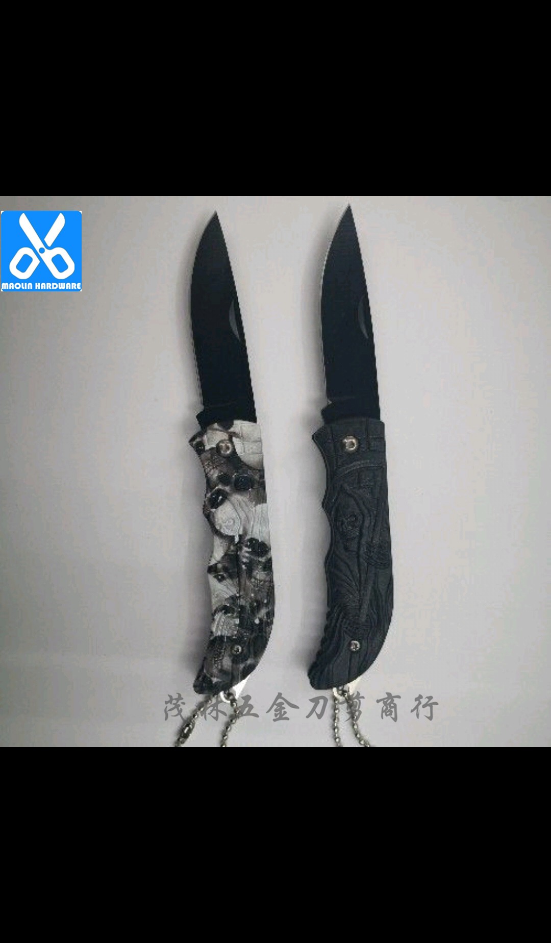 折叠式水果刀户外随身刀具野外钥匙链折叠刀 防身迷你可折叠刀详情1