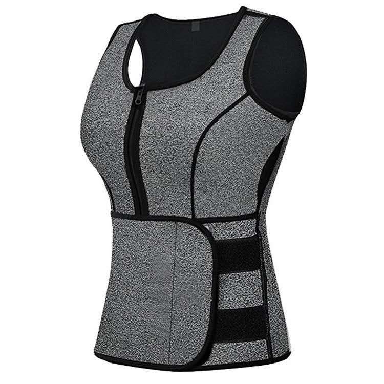 New Velcro body-shaping and waist-sealing sports corset vest detail image 2