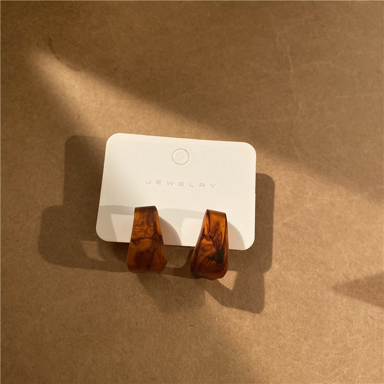 Acrylic earrings Specification image