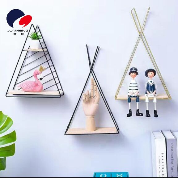 Nordic creative restaurant, popular milk tea shop, light luxury wall, wall shelves, bedroom decorative hanging items, wall ornaments A805 Specification image