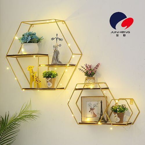 Hanging board shelving unit, Nordic shelving unit, wall-mounted, multi-functional, creative wall-mounted shelving unit A789 Specification image