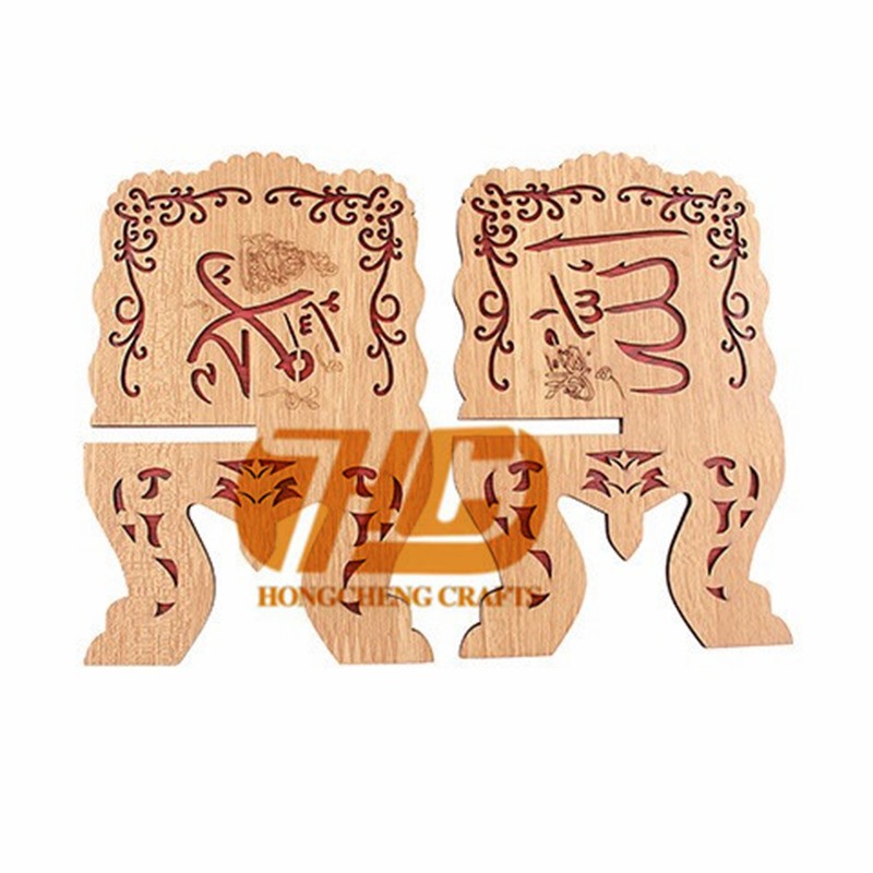 厂家直销阿拉伯木质古兰经书架 穆斯林伊斯兰经书雕刻sj1-两层板详情4