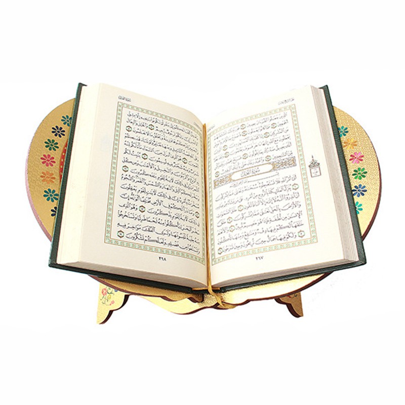 厂家直销阿拉伯木质古兰经书架穆斯林伊斯兰经书松木雕刻sj1-036详情2