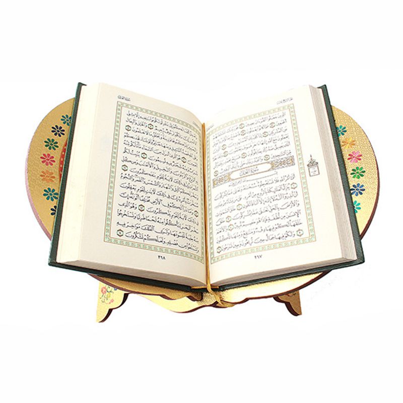 厂家直销阿拉伯木质古兰经书架穆斯林伊斯兰经书松木雕刻sj1-036详情图3