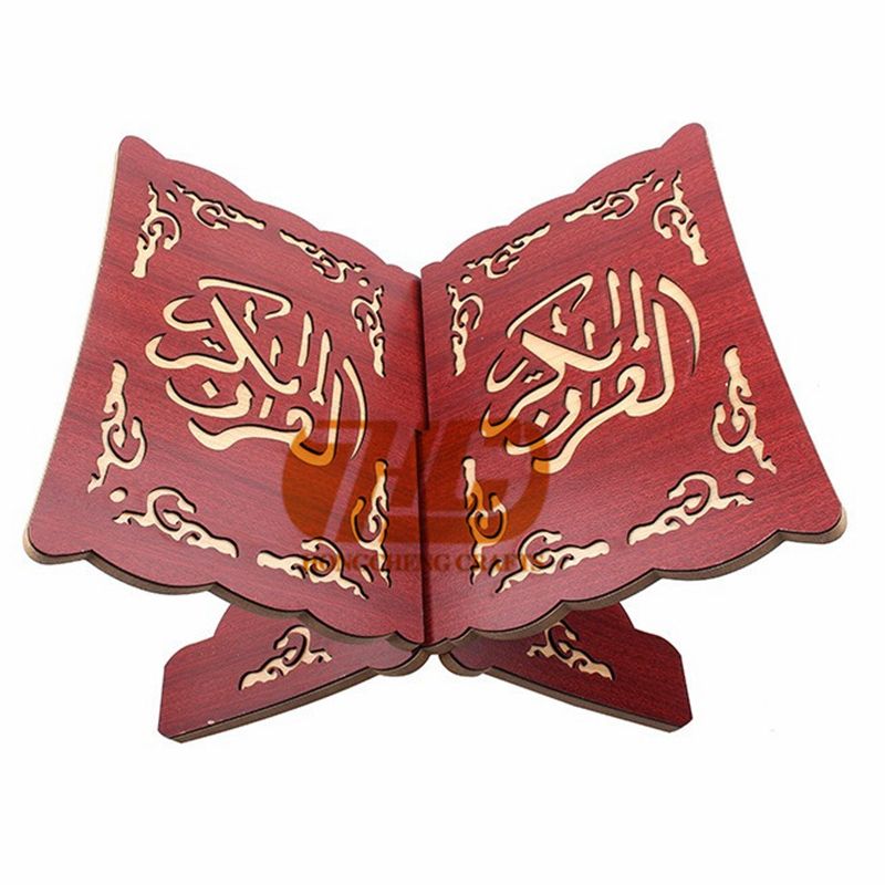Manufacturers Direct Sales Arabic Wooden Quran Bookshelf Muslim Islamic Sutra Pine Carved Sj1-52 Specification drawing