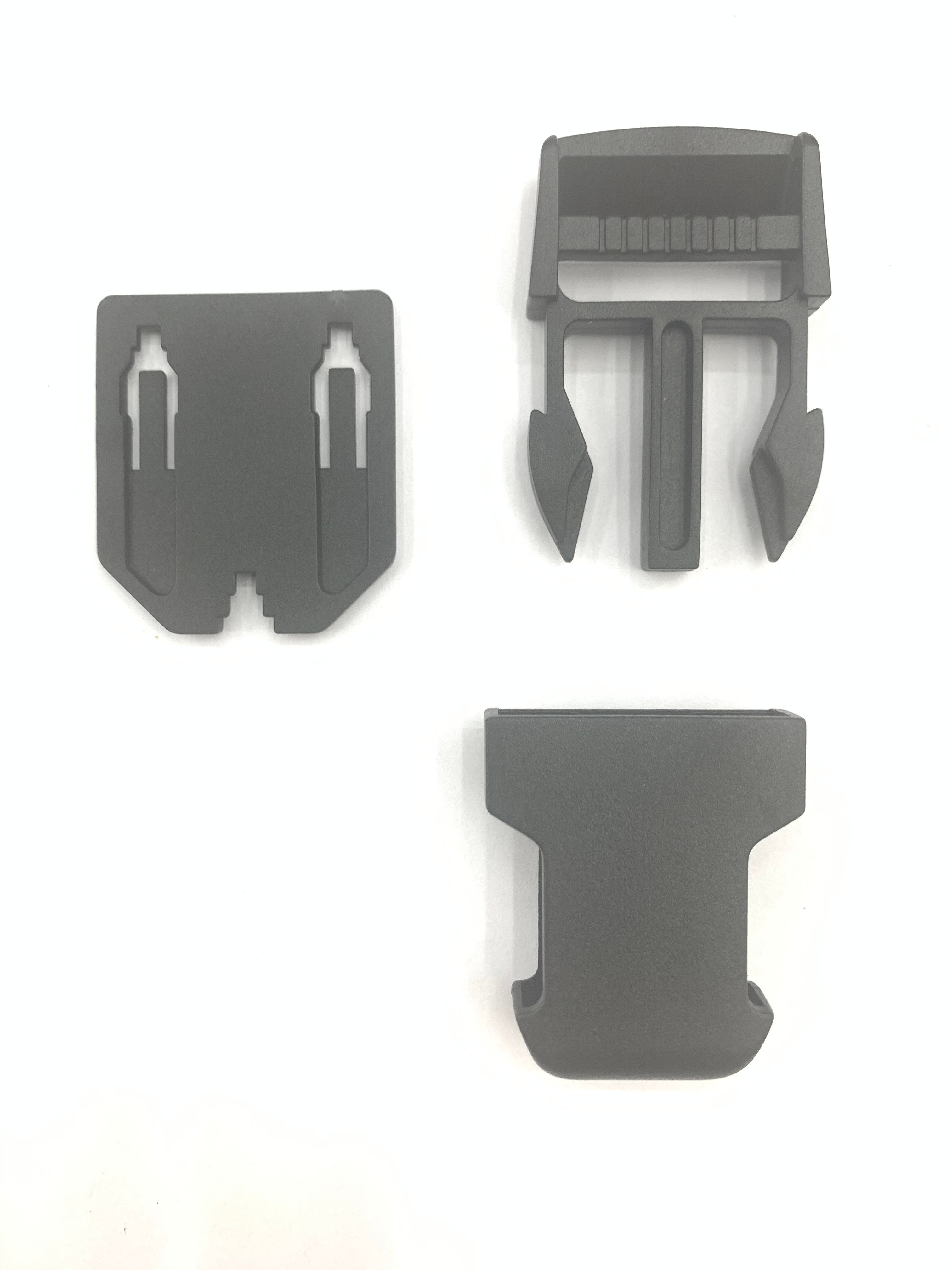YK2120 Military Fixed buckle three-piece Bag buckle set detail image 3