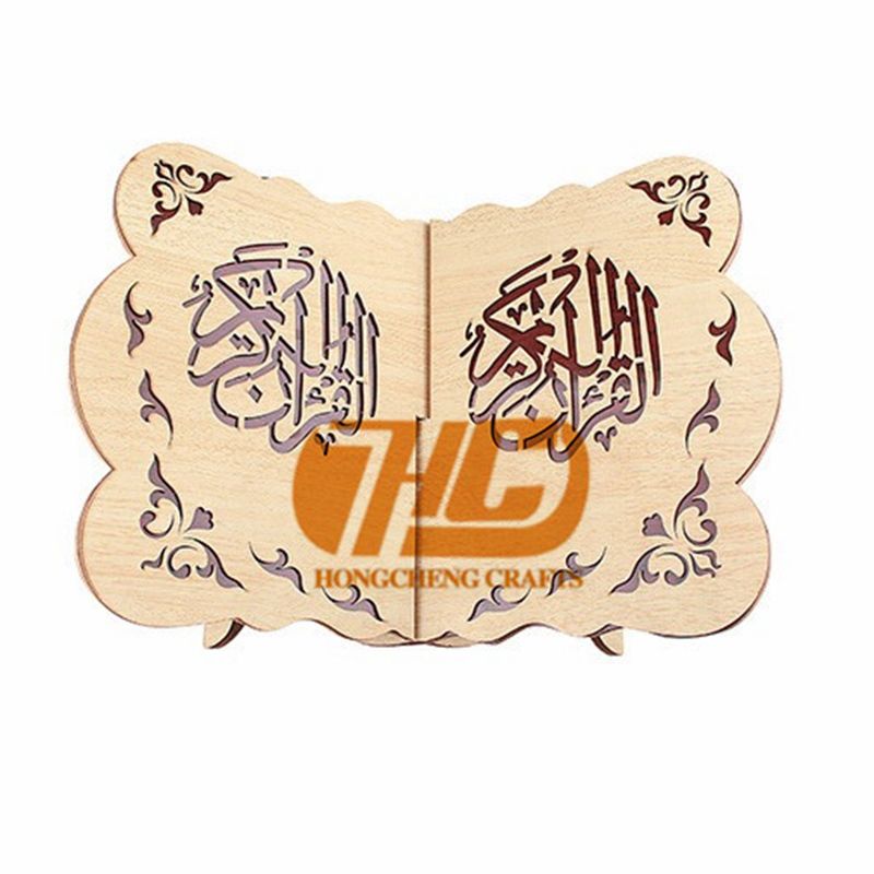 厂家直销阿拉伯木质古兰经书架穆斯林伊斯兰经书松木雕刻sj1-046详情图2