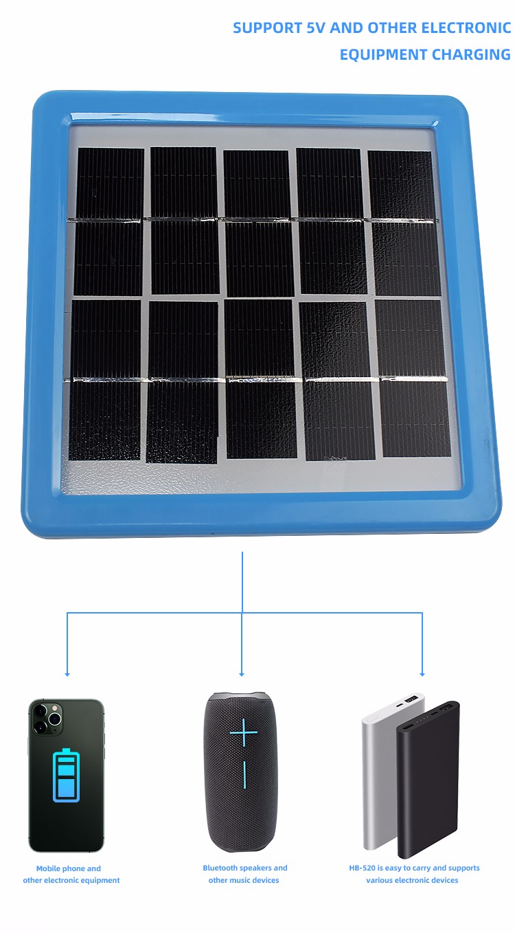 【太阳能充电板HB-520】详情图2