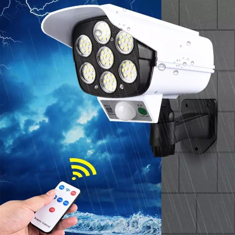 Simulation surveillance false camera solar body sensor garden lamp wall lamp street lamp searchlight garden lamp