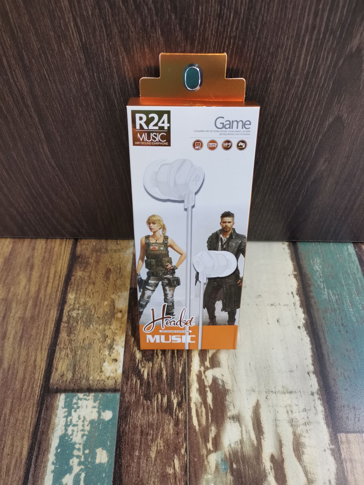 R24 Sogo Headphones, In-ear Earphones, earbuds with microphone (Color randomly dispatched) detail image 4