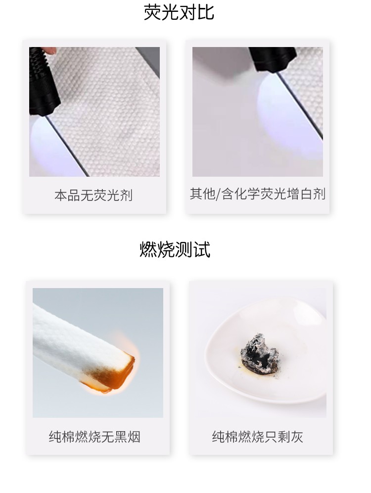 Guochao Yizhoumu disposable face Towel, dry and wet dual-purpose facial cleansing towel, roll-type pearl texture thick face towel 4407 detail image 11