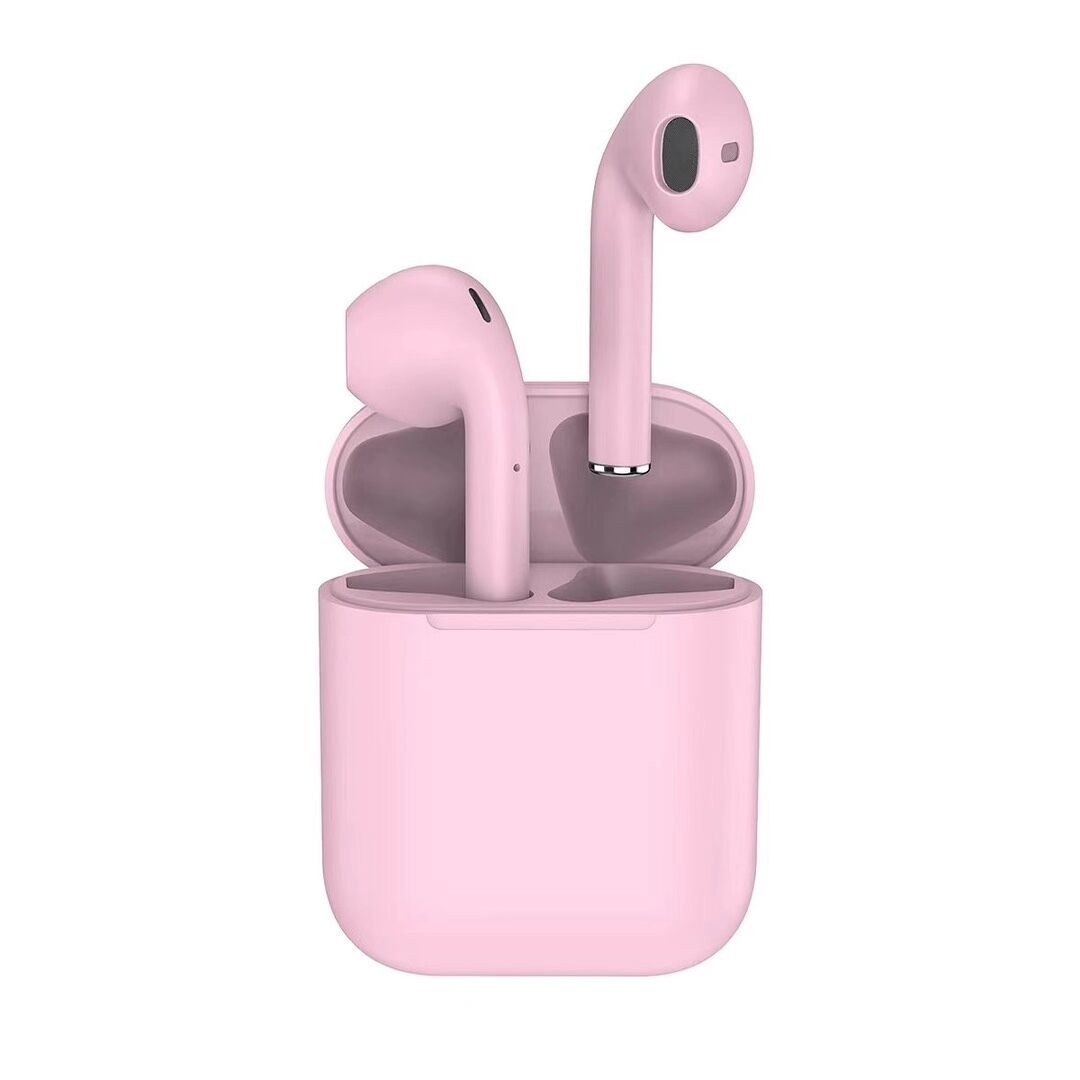 The Macaron Multi-Color inpods12 wireless Bluetooth headphones feature a fine matte texture, HIFI true three-dimensional motion pop-up window detail image 6