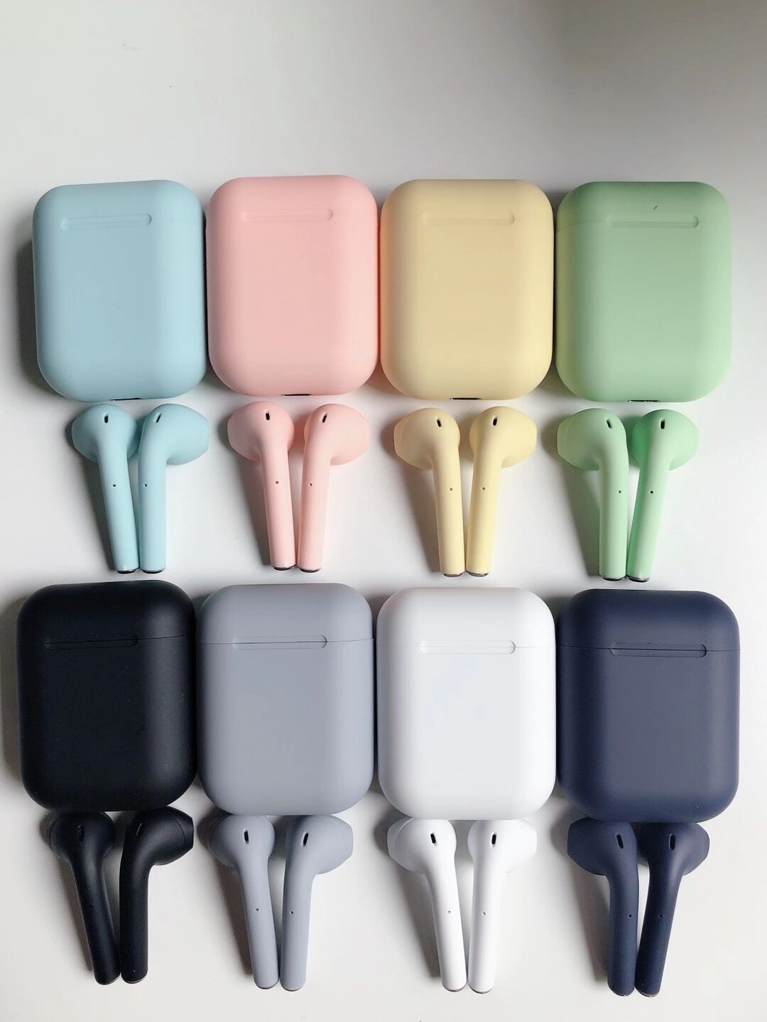 The Macaron Multi-Color inpods12 wireless Bluetooth headphones feature a fine matte texture, HIFI true three-dimensional motion pop-up window detail image 13